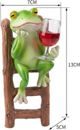 Frog Garden Decor - Mini Resin Frogs Figurines, Waterproof Garden Frogs Outdoor Decor for Patio,Flower Pot & Indoor Shelf,Funny Garden Decor Frog Ornament Gift for Plant Lovers