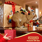 Sunthus Garden Gnomes Decorations for Yard Bunny Statue Funny Outdoor Decor Rabbit