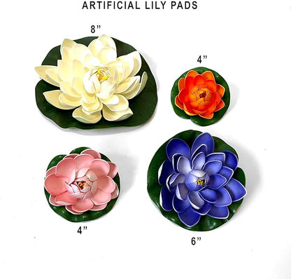 Water Garden Fountain KOI Pond KIT Liner & 620 GPH Pump 13 x 15 + Lilies
