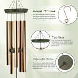 Astarin Personalized Memorial Wind Chimes Gift for Loss of a Loved One,Customized Sympathy Wind Chimes,Bereavement/Memorial Gifts in Memory of Loved One Loss for Outside(Produced in USA)