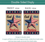 Seasonal Garden Flags set of 12 Double Sided, Yard Flags for Outside 12x18 Inch for Christmas Halloween Easter Valentine's St Patrick's 4th of July Spring Summer Fall Winter, All Seasons Garden Decor