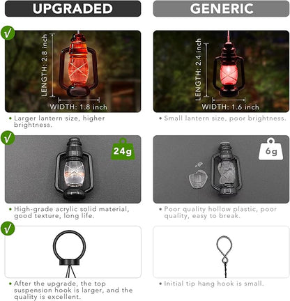 AceList Solar-Powered Color-Changing Lantern Wind Chime - LED Light Wind Mobile for Garden, Patio, Deck, Yard, Home Décor - Perfect for Mother's Day, Christmas, Housewarming, and Unique Outdoor Gifts