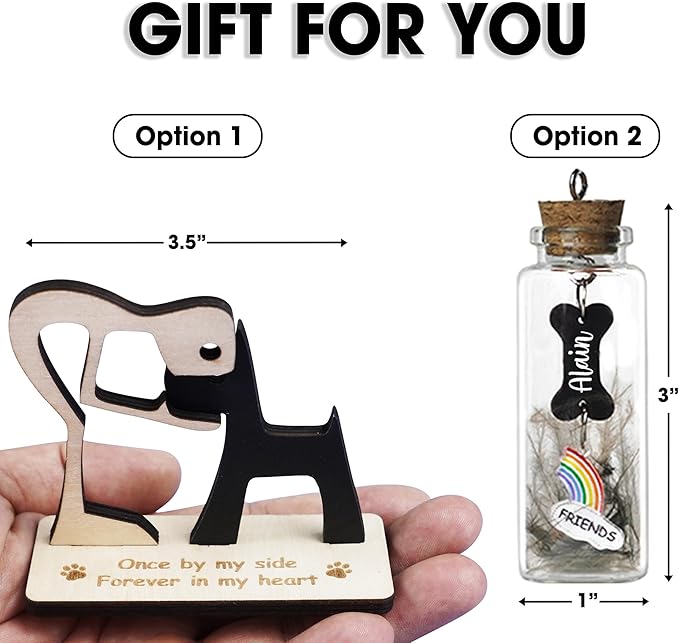 Personalized Dog Memorial Ornaments Pet Christmas Xmas Tree Ornament Window Car Hanging Sympathy Gift for Loss of Dogs, Pet Remembrance Keepsake Remembrance Gifts for Dog Lovers Outdoor Decor