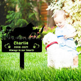 Custom Shetland Sheepdog Dog Memorial Grave Marker,Personalized Pet Dog Memorial Garden Stake,Flora Dog Memorial Plaque Burial Stake Engraved Sign,Dog Sympathy Grave Stake,Dog Statue Headstone