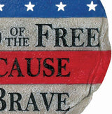 Spoontiques Land of The Free Stepping Stone, one size