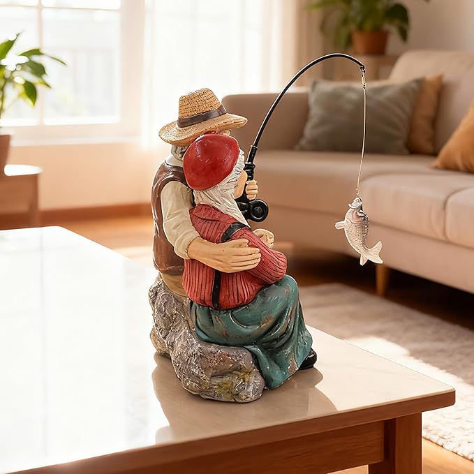 Teaeeno Couple Decor Outdoor, Timeless Moments for A Lifelong Partnership, Gift for Valentine, Wedding Anniversary