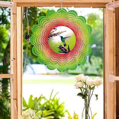 Hummingbird Gifts for Mom, Moms Wind Spinners, Mother's Day Best Gift for Mom, Mother Birthday Gift from Daughter Son, Love Reminder Gifts for Mother's Day, Garden Decor Gifts for Outside, Patio, 12in