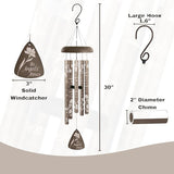 Carson 30" 'Angels' Arms' Memorial Wind Chime- Garden/Patio/Porch Outdoor Decor