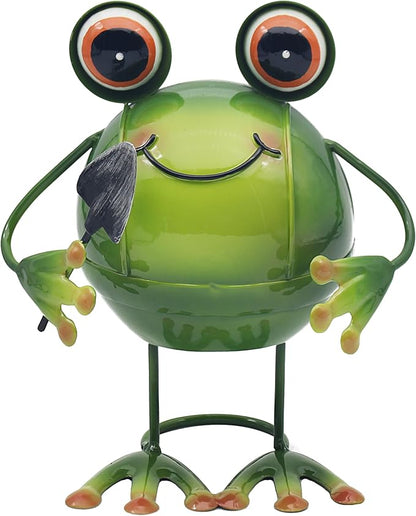 Lesser & Pavey Bright Eyes Frog by Bright Eyes Home Decor Figurines & Ornaments for Home & Office | Decorative Accessories Statues for Indoor & Outdoor | Lovely Gifts for Women & Men