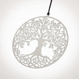 Woodstock Chimes Signature Collection, Woodstock Habitats Chime, 21'', Silver Wind Chimes for Outdoor, Patio, Home or Garden Decor (HCMT)