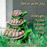 Decorative Downspout Extension, Cute Turtle Gutter Diverter & Splash Block, Garden Statue Fits 3x4 Gutter Downspout, Prevents Mud & Puddles During the Spring, Garden Decoration for Summer.