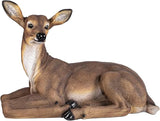 Outdoor Large-Sized Deer Garden Statue, Decorative Sculpture 21 inches Indoor/Outdoor Garden Decoy Animal Statue Forest Fawn Sculpture