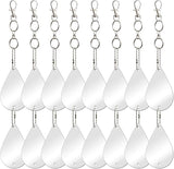 Keep Birds Away Mirror Disc, Hanging Reflectors to Scare Birds Away from Your House and Garden, 16 Drop Shape Discs