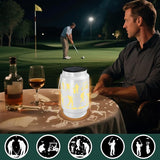 Solar Lantern Outdoor Waterproof for Patio Yard Lawn Backyard Front Porch Golf Cart Lights Golf Ornaments Decorations Gifts for Men Dad Grandpa Lantern