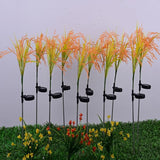 Beaupretty 4pcs Solar-Powered LED Chic Grain-Inspired Light Garden Pathway In-ground Lawn Decor Outdoor Yard Lighting for Patio and Park