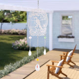 16Pcs Metal Replacement Wind Catcher, Beadthoven Wind Chime Parts Stainless Steel Bird Butterfly Sea Turtle Cow Bee Animal Shaped Flat Metal Embellishments for Wind Bells Memorial Sympathy Wind Chimes