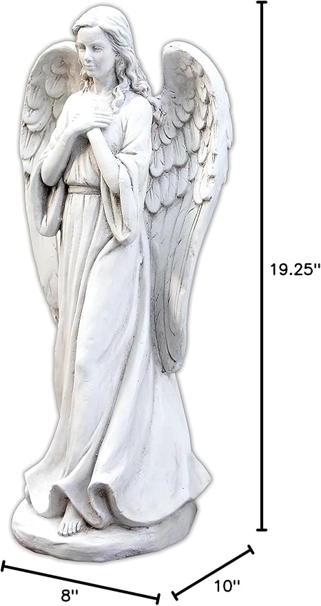 Napco Peaceful Angel Garden Statue