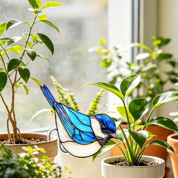 Hummingbird Gifts for Women Mom Grandma, Hanging Planter for Indoor Outdoor Garden, Bird Lover Plant Decor, Mothers Day Birthday Gifts from Daughter Son(20)