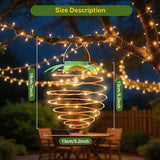 Solar Lights Outdoor, 2-Pack Decorative Strawberry Solar Garden Lights, Waterproof Outdoor Solar Lights for Patio Decor, Yard & Landscape, 20 LED Creative Hanging Fruit Lanterns for Garden Decor