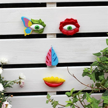 Garden Statues Funny Tree Faces Sculpture Full Color Tree Hugger Garden Decoration Whimsical Sculpture Garden Peeker for Easter Creative Props Yard Ornaments Decor
