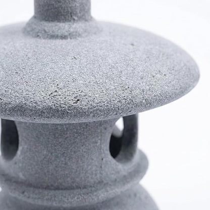 I-MART Pagoda Garden Statue, 3.5 Inch Mini Japanese Garden Decor, Small Stone Pagoda for Bonsai Decorative Accessories, Zen Garden Decor, Asian Miniature Statue for Terrarium Micro Landscape