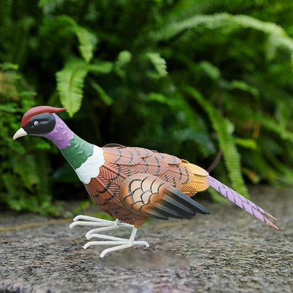 Sculpture Realistic Metal Garden Statue for Lawn Balcony Garden