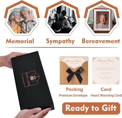 AMBOBE Memorial Gifts for Loss of Brother, 32" Memorial Wind Chimes for Loss of Brother Sympathy Gifts, Remembrance/Bereavement Gifts for Loss of Brother, Windchimes in Memory of Brother