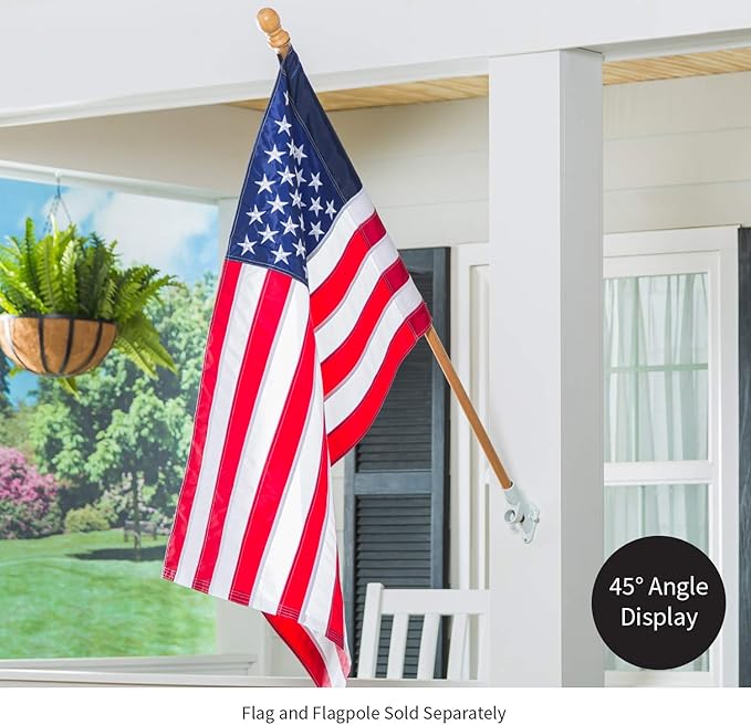 Multi-Purpose White Flag Bracket