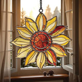 Sunflower Acrylic Suncatcher Window Hanging Floral Window Decor Garden Gift Home Decor Birthday Gift for Mom