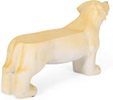 Dog Bench, Outdoor Bench, Light Brown, No Assembly Required