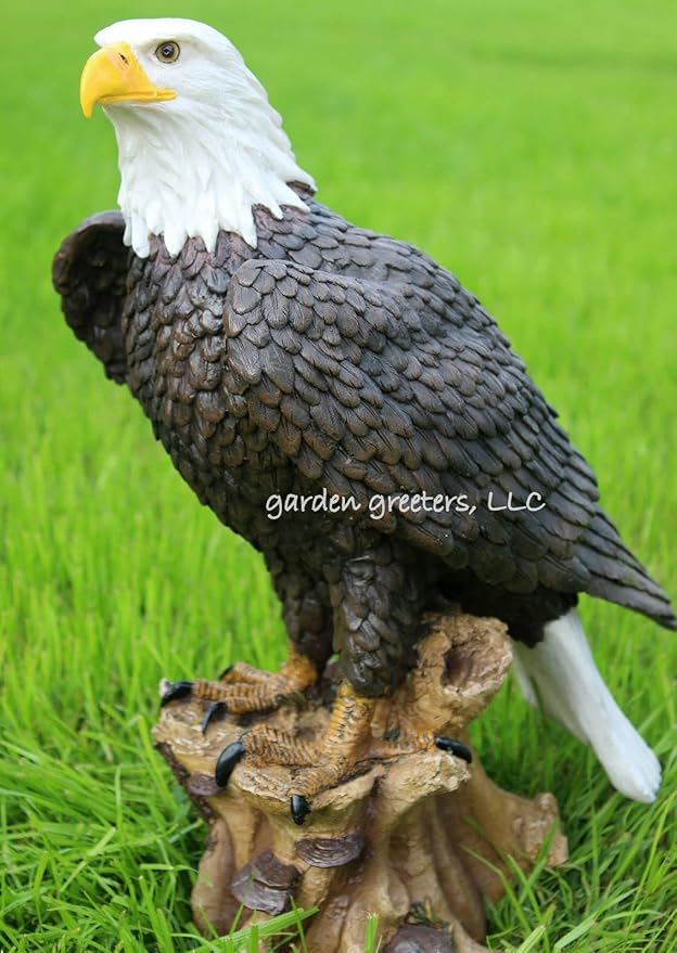 American Bald Eagle Family Statue