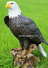American Bald Eagle Family Statue