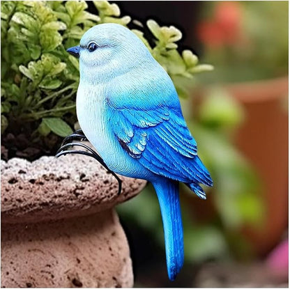Garden Decor Resin Bird Statues Garden Decorative Sculptures Outdoor Decor Outdoor Decor(B)