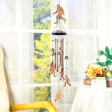 Bigfoot Wind Chimes Outdoor Big Foot Sasquatch Gifts for Men/Women/Dad/Grandpa Birthday Gift Memorial Metal WindChimes for Outside/Indoors, Home, Lawn, Porch, Patio, Garden Decor, Yard Decoration