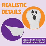 JOYIN Halloween Tree Wrap Ghost Decoration Outdoor, Cute Ghost Design Decorations for Halloween Lawn, Tree, Party Supplies