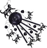 Outdoor Cats Wind Chimes Decoration, Mobile Wind Catcher, Retro Cat Wind Bells, Memorial Wind Chime, Blessing Windchime for Home, Balcony, Yard, Room, Xmas, Party, Indoor, Garden Decor, Gifts for Mom