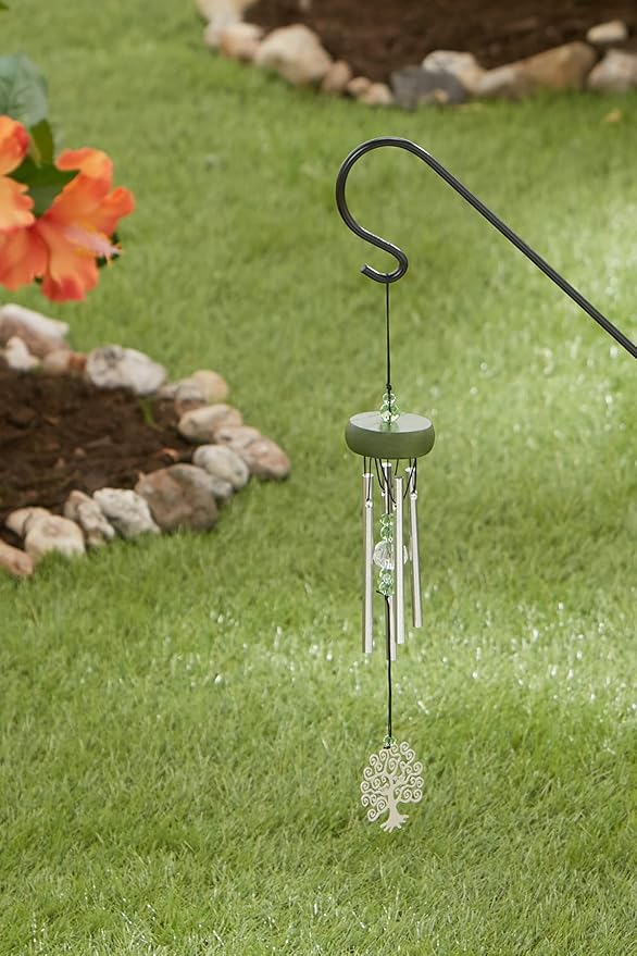 Woodstock Chimes Signature Collection, Fantasy, Tree of Life 10'' Décor Designs - Small Chimes Wind Chimes for Outdoor, Patio, Home or Garden Décor (WCFTL)
