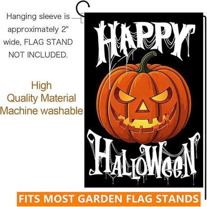 Seasonal Garden Flag Set of 12 Double Sided 12 x 18 Inch Small Yard Flag for Outside, Fall Give Thanks Christmas Valentine's Day Easter Outdoor Décor for All Seasons