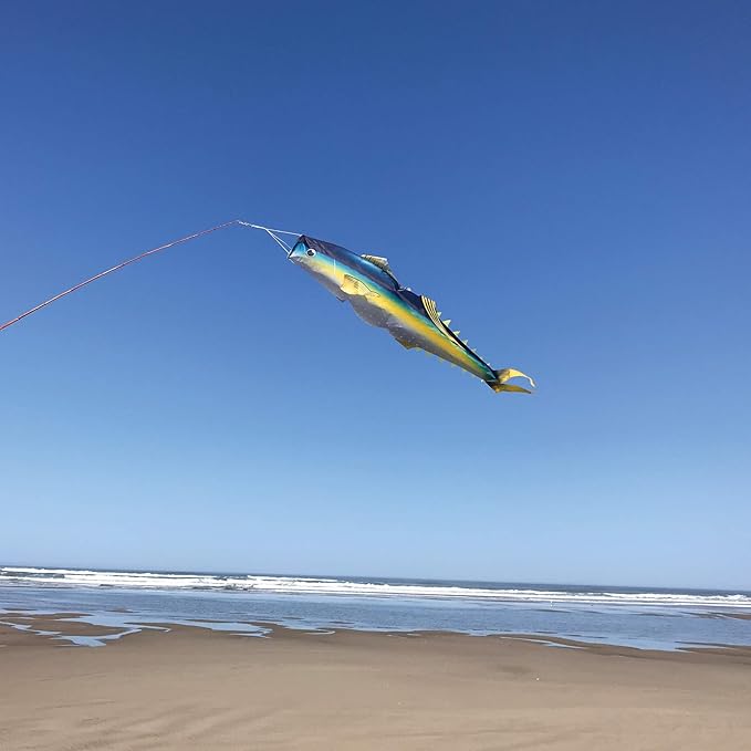 In the Breeze 5162 — Yellowfin Tuna 48-inch Fish Windsock-Realistic Fishsock