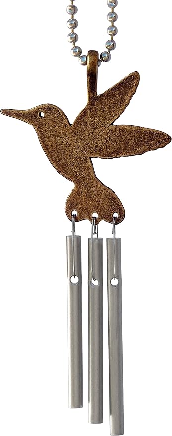 Jacob's Musical Car Charm, Hummingbird, Mini Wind Chime