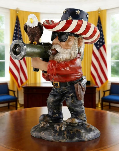 Patriotic Gnomes, 4th of July Gnomes,gnome,Military gnome, Desk Decor for Men,America 250 Merchandise,Veteran Gifts,250th Anniversary,Army Gifts for Men,Memorial Day Decorations
