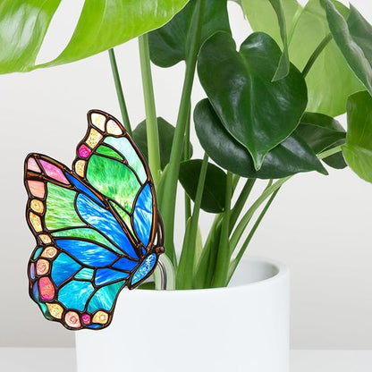 Butterfly Gifts for Women, Hanging Plant Planter Indoor Outdoor, Mothers Day Birthday Gifts for Mom Grandma from Daughter Son, Butterfly Lover Garden Decor Plant Pot(13)