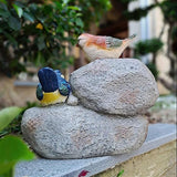 Sculpture Tabletop Statue Resin Welcome Sign Bird Garden Statue Animal Sculpture Art Decoration Terrace Lawn Garden Decoration Figurines