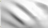 DMSE Solid White Flag, 2x3 Flag, UV Resistant, Fade Resistant Material with Metal Grommets (2ft x 3ft), (Polyester), (White)