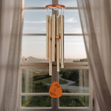 Mothers Day Wind Chimes for Mom, 28 Inches Outdoor Indoor Gift with Mute Option, Birthday Present from Daughter or Son, Hanging Decor for Patio Porch Balcony Yard, Mothers Day Items Gift for Mother