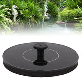 Solar Fountain Pump, ing Solar Fountain for Bird Bath, 7 Nozzles with 30 60cm Spray Height, ed Garden for Pool oor r, Includes