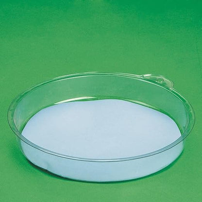 S&S Worldwide Stepping Stone Mold, Reusable Plastic, Perfect for Creating Stepping Stones & Garden Markers, Embellish with Mosaics and Tiles (Sold Separately), 8" diam., Pack of 12