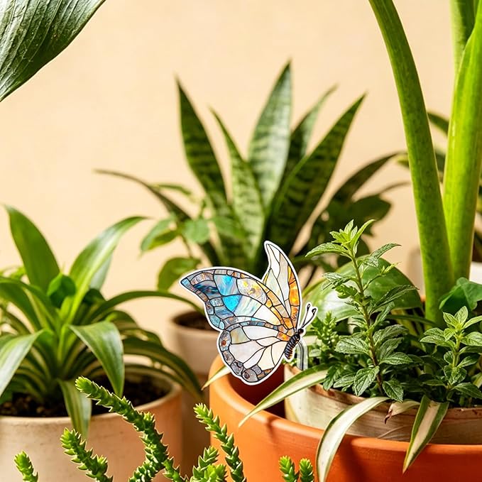 Butterfly Gifts for Women, Hanging Plant Planter Indoor Outdoor, Mothers Day Birthday Gifts for Mom Grandma from Daughter Son, Butterfly Lover Garden Decor Plant Pot(7)