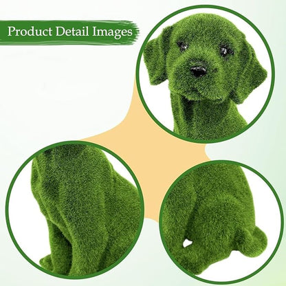 Outdoor Garden Statue Decoration, Resin Material, Handmade, Suitable for Villa Courtyards Gardens and Lawns(A,27 * 27 * 40cm)