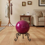 Decorative Garden Gazing Ball, Home Garden Gazing Globe Mirror Balls, Polished Stainless Steel Shiny Sphere, Ideal As a Housewarming Gift (Dia:15cm/6 inches)
